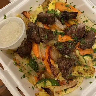 Sauteed Vegetarian Platter