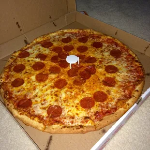 18" pepperoni
