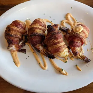 bacon wrapped shrimp