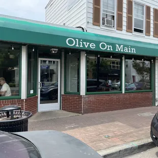 outside