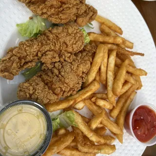 Chicken Tenders with Fries