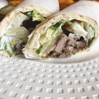 Lamb Shawarma Pita Wrap