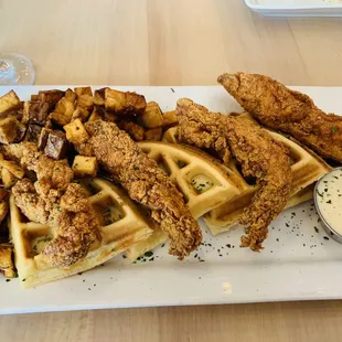 Chicken And Waffles Acadia