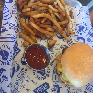 Olive Or Twist Burger