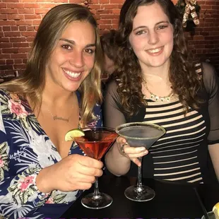 Dragonberry cosmo &amp; lavender lemon drop