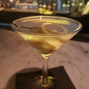 Dirty martini