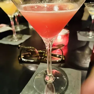 Blood orange comikaze - absolutely delicious.