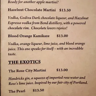 And you may ask - what is in the Blood Orange Kamikaze?  Here you go!