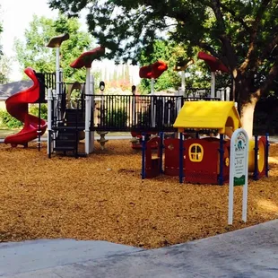 Play structure with things for kids of all ages