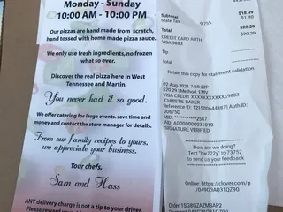 Pizza Di Roma And Pasta