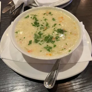 Avgolemono Soup.