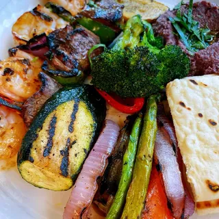 Grilled Shrimp Entree.