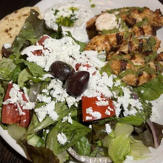 Side Mediterranean Salad.