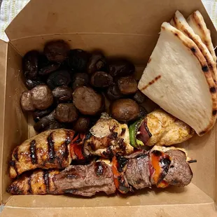 open box of food