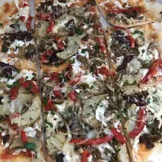 Lamb Sausage Flatbread