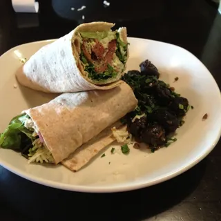 Smoked Lamb Sausage Wrap