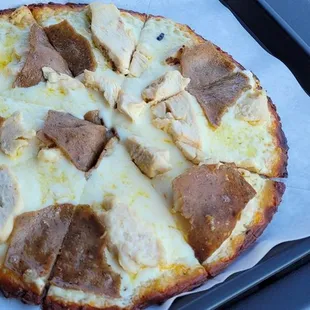 Gyro and chicken on gluten free