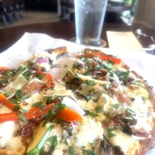 The Italian Farmer with Cauliflower Crust!  New one of my faves.