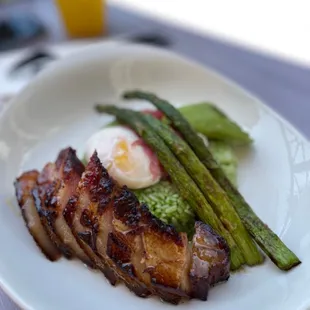 Pork belly risotto. While it was delish, it was rice not risotto.