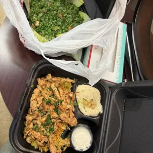 30. Chicken Shawarma Plate