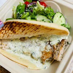 Fish Souvlaki
