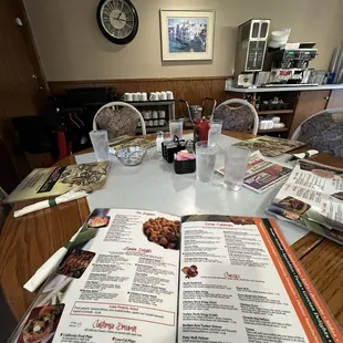 interior, sushi and sashimi