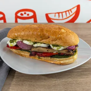 a sandwich on a plate