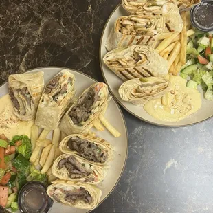Beef and Chicken Shawerma combo