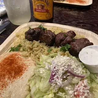 Lamb Kebab Platter (D#8)