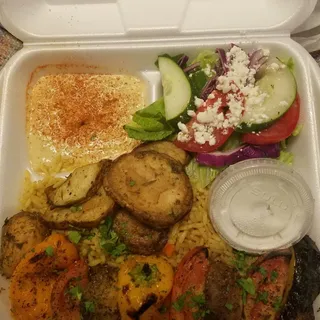 Veggie Brochette Platter (D#10)