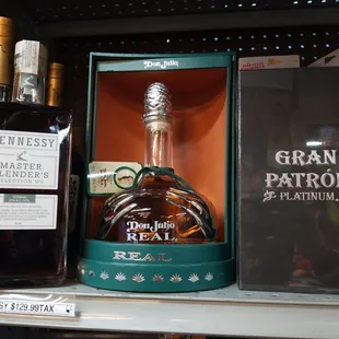a bottle of grand patron