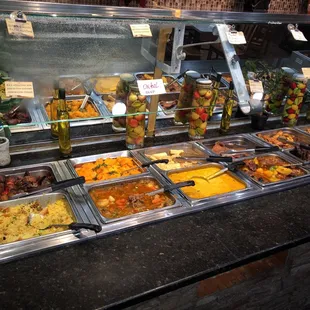 Spread of the buffet