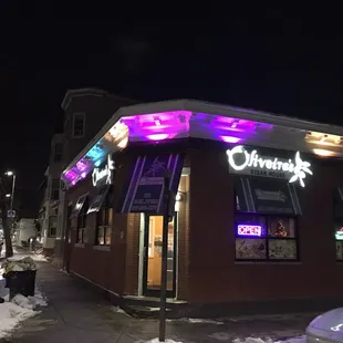 Exterior of restaurant