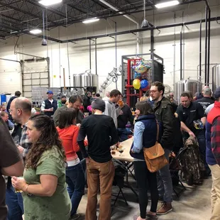 25th anniversary at Oliver Brewing. Cheers!
