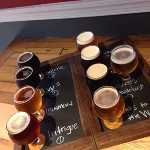Beer flights