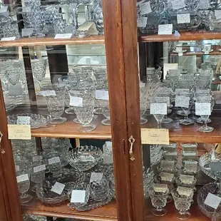 Again, all are Vintage American Pattern, made by Fostoria Glass Company.  Sold individually