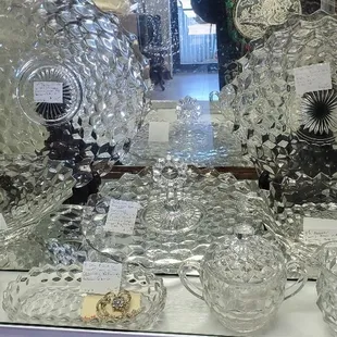 Vintage American Pattern Fostoria Glassware