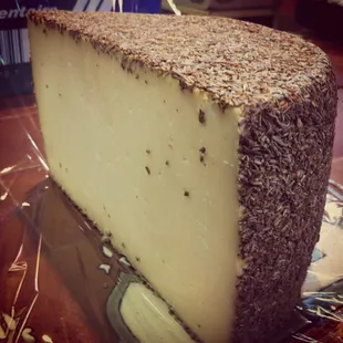 Goat cheese with rosemary rind! Yumm!!!