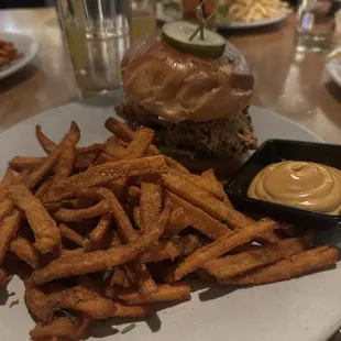 Korean Fried Chicken Burger