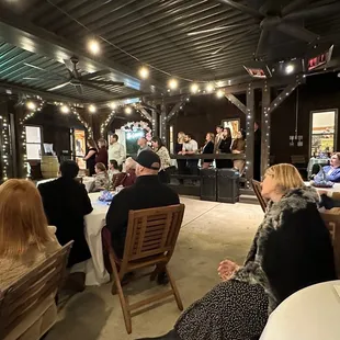 Patio for Rehearsal Dinnet