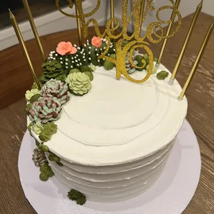 Succulent cake!