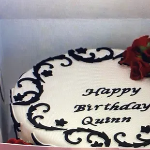This is the beautiful cake I wanted made
