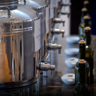 39 flavors of aged balsamic vinegars and fresh extra virgin olive oil. Available in multiple sizes. Now located inside Surf &amp; Turf Nebraska.