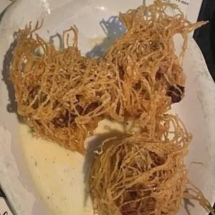 Angel Hair Crab Balls