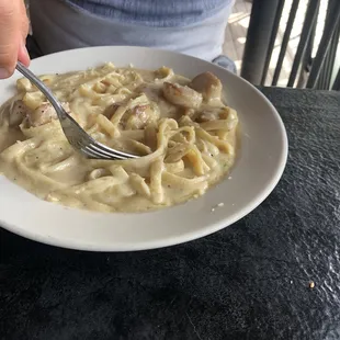 Seafood Alfredo