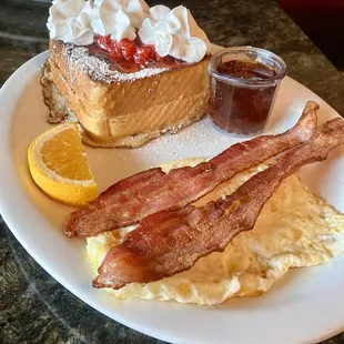 Stuffed French Toast Combo Special