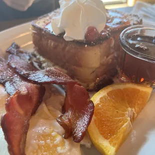 Stuffed French Toast Combo Special