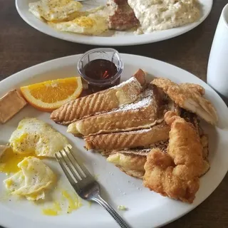 Stuffed French Toast Combo Special