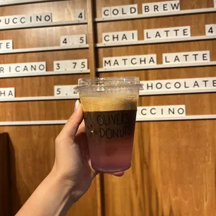 Espresso Tonic with Lavender