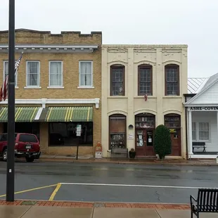 Daytime street view.